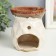Aroma lamp ceramics "large rhombuses" mix 10x10x11 cm