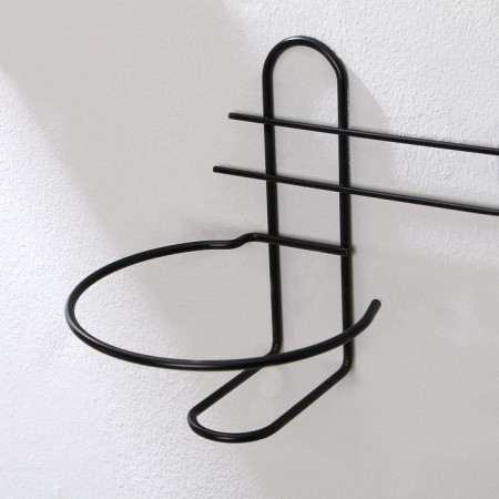 Suspension for Kashpo, wall, D = 16 cm, black, "Direct-2"-1