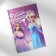 Chancellery set: notebook coloring, stencils, stickers and wax crayons "for the most beautiful princess"