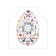 Apron kitchen with a photo print "Easter symbols", adjustable, size OS