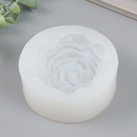 Mold Silicon "Pionovid Rose" 9.5x3 cm-2