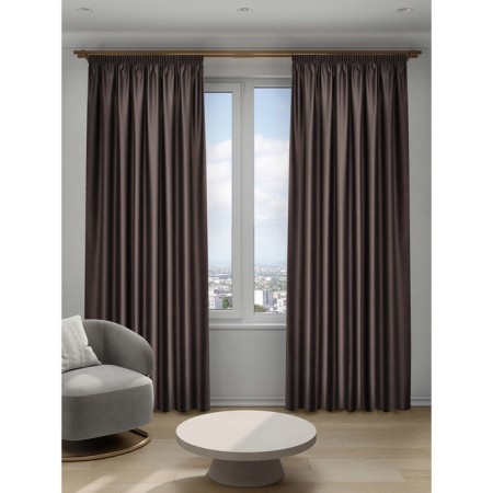 Decofest "Ombra" curtain, size 200x280 cm, brown color-3