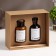 Gift set: diffuser 120 ml, aromatic candle, 120 grams, red pomelo