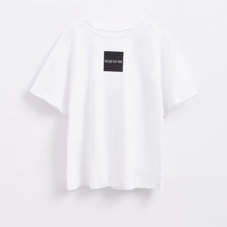 Female T -shirt, size s, white color