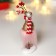 Polystone souvenir "Olesha in a striped scarf and down skirt" MIX 14x5x5 cm