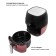 Aerogril Pioneer SM503D, 1500 W, 5 l, black with burgundy