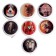 Yo-yo "Animals", light, Mix color, in showbox