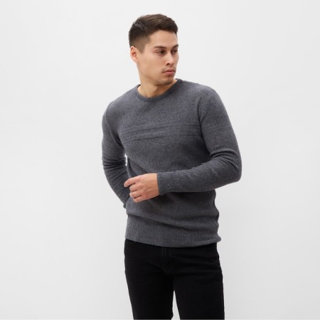 Male jumper, dark gray color, size 50