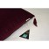 Pillowcase "Jasmine", size 45x45 cm, burgundy color