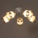 Emma chandelier 5he27 40w is white 51x51x25cm Bayerlux
