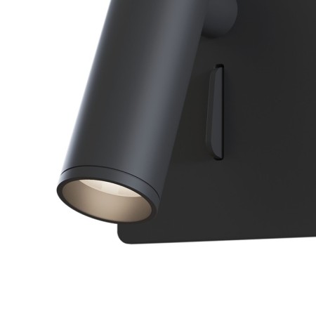 Bra Technical C040WL-L3B3K, LED, 3W, 8.6x7.5x8.6 cm, 170lm, black color black-7
