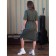 Women's dress, size 44, khaki color