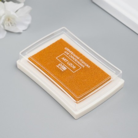 Stamping pillow "Gold" 7.7x5.2x1.8 cm-1