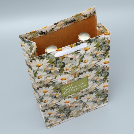 Gift package for two bottles, packaging, “bright moments”, 35 x 20 x 9 cm-2