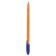 Ballic handle, Istanm Vega Blue, Node 1.0mm, Orange Corps with a blue cap