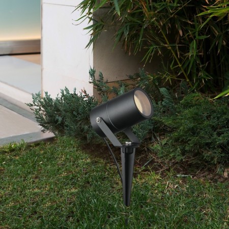 Street lamp Mantra Quebec, GU10, 1x12W, 237 mm, black color black-3