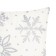Case on the pillow Etel "Snowflakes" 40 x 40 cm, 100% p/e