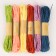 Rafia "Valley", length 1pc. - 10 m., Set 6 pcs., Mix color