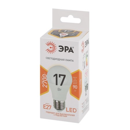 LED LED era Standard “Pear”, 17 W, E27, 1360 lm, 2700k, glow warm white-1