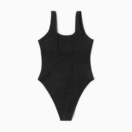 Swimsuit Women's Assigned plain minku, black color, size 52-10