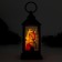 Snowman lamp, black, 12.5 x 5.7 cm