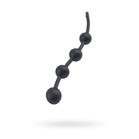 Anal balls Mystim Booty S, electrical stimulation, silicone, 14 cm, d = 3.5 cm