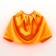 Carnival set "Sunny Orange" cape, rim