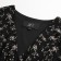 Women's dress with MIST MIDI belt, size 42, black
