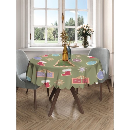 The tablecloth on the table “Ready for the holiday”, round, Saten, d = 150 cm-2