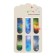 A set of magnetic bookmark for books Calligrata 6 pieces, "Universe", mix