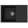 Uperwood Econ UPD-507, oval, color 004 Black matte