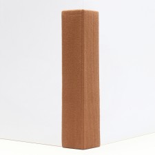 Cooger with impregnation 55*20 cm, angular, without fur, beige
