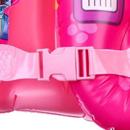 Inflatable vest for swimming, children's, puppy patrol, pink color-8