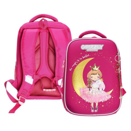 Frame backpack, 37 x 26 x 16 cm, Grizzly RAW-397, fuchsia RAW-396-3_2
