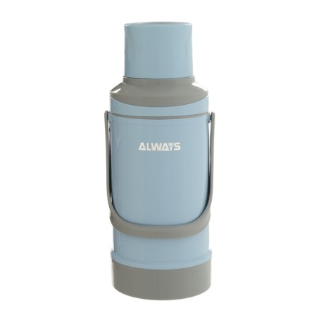 Thermos "Antoine" 3.2 l, with a glass flask, retains heat 12 hours, blue