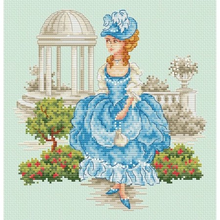 Set for embroidery with the County Cross "Maria"