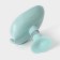 Soap dish with a drain drain, on a suction cup, 12.5 × 9 × 10 cm, turquoise color