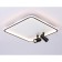 LED ceiling LED with Ambrella Light, Linetech, FL5115, LED, 97 W, 7275LUM, 3000-6400K, Black, Black