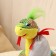 Soft toy "Snake", with a gift bag, 15 cm, green color