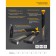 Denzel 10488 locksmith hammer, TPR coating, Fiberglass handle, 800g