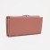 Women's wallet on magnets, pink color