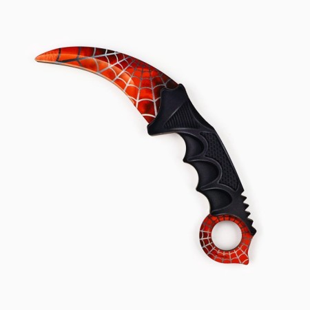 Wooden weapons, children's souvenir "web", Kerambit knife, 22 x 4 cm-1