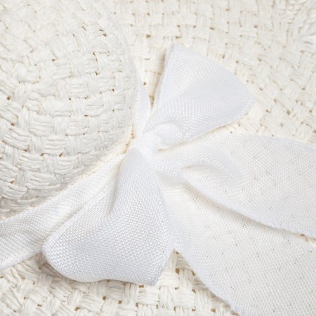 Women's hat Minaku "Summer Mood", size 56-58, white color-3