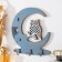Decorative tree hooks "Filin and month" mix 17.5x0.8x19.5 cm
