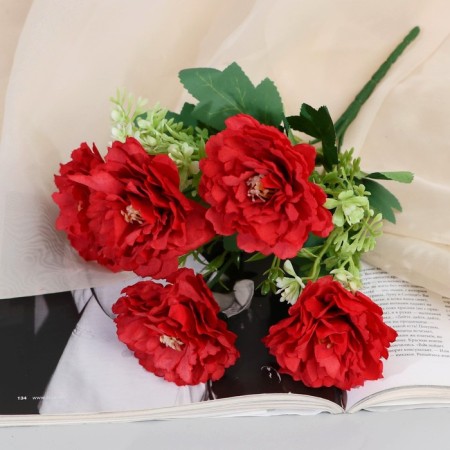 Bouquet "violet Le Dalia" 7x26 cm, mix