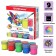 Gouache 9 colors x 20 ml, erykrause neon, neon, in cardboard packaging