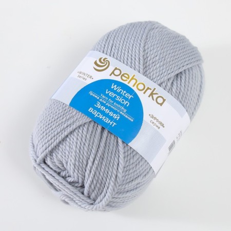 Yarn "Winter version" 95% implements, 5% acrylic volume 100m/100g (276-pearl)-1