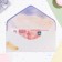 Money envelope "Thank you!" Golden, soft-tach, embossing, 19 x 9 cm