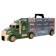 Auto -Vorot Case Givito Militari, with cars, with tunnel, green color, 64 cm