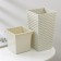 Kashpo for flowers with an insert "Ratang", insert 1.5 l, white color